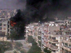 Khói lửa do xung đột tại Syria. (Nguồn: AFP/TTXVN)
